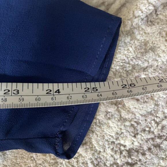 Reformation Theo Dress in Blue Danube Size 12 - Picture 12 of 13